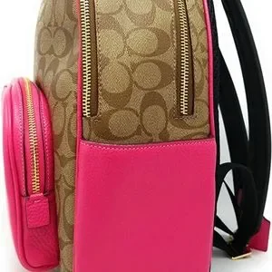 Coach | Bags | Coach Womens Court Backpack Signature Canvas  display picture 2